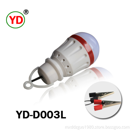 Yd Brand DC12V 3W LED Bulb with Clamps and Connection Cable for Solar System